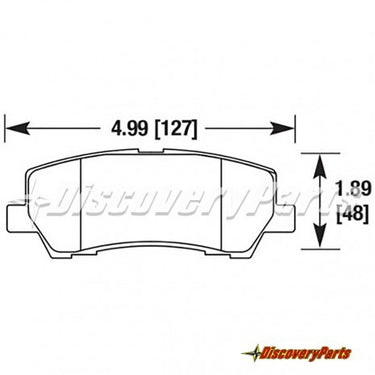 Carbotech CT1793 2015+ Mustang GT (S550) Rear Race Pads